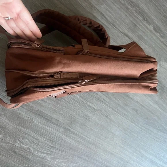 BEIS The Expandable Backpack 
in Maple - Picture 5 of 12